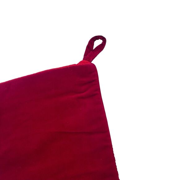 Needlepoint Stocking Christmas Angel Horn Gold Blue Red Imperial Elegance MEGAN - Picture 6 of 10